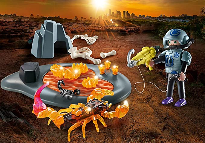 Playmobil - Starter Pack Dino Rise: Escorpión de Fuego 