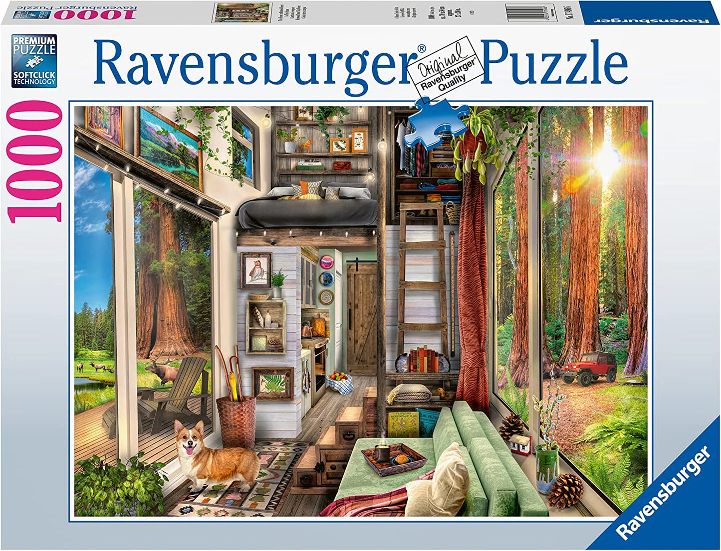 Puzzle - Redwood Forst Tiny House (1000pc)