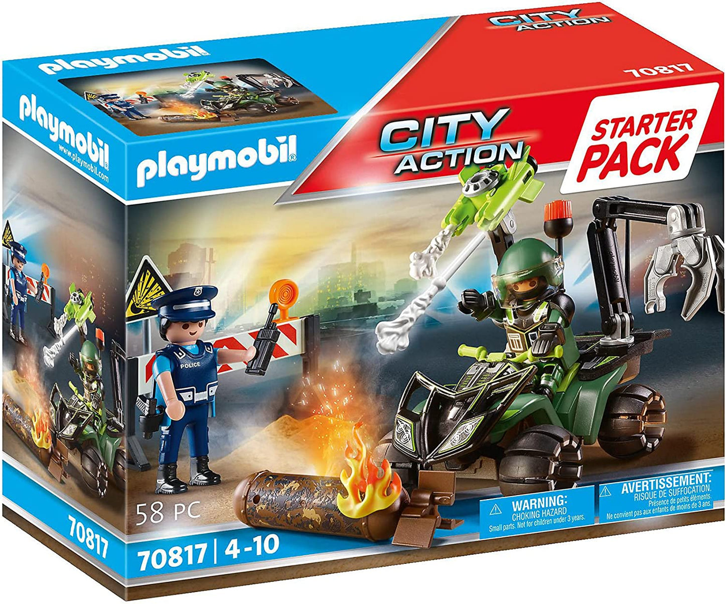 Playmobil - Starter Pack Entrenamiento Policial