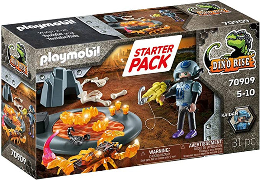 Playmobil - Starter Pack Dino Rise: Escorpión de Fuego 