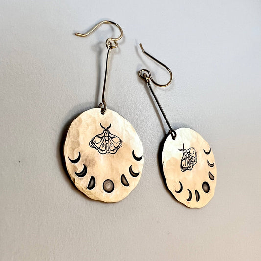 Earrings - Nocturnal (Gold Tone)