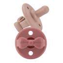 Pacifier Set - Clay & Rosewood