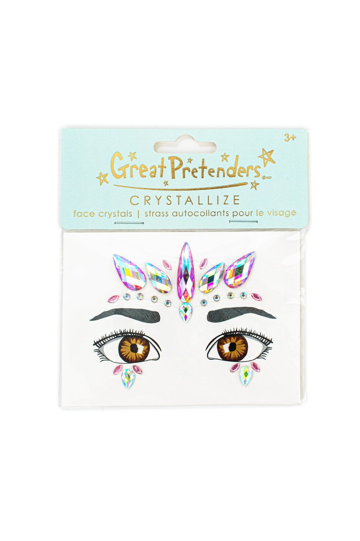Dress Up - Face Crystals Pink Unicorn