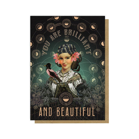 Greeting Card - Brilliant & Beautiful