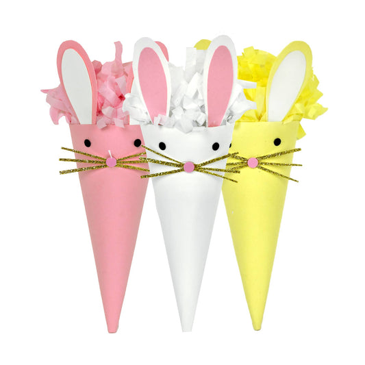Mini Surprise Cone Bunny - Assorted Colors
