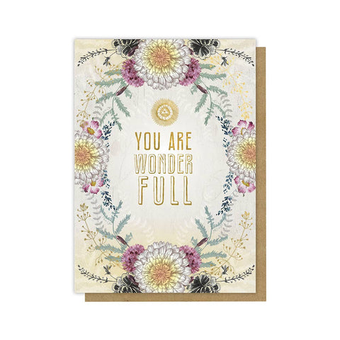 Greeting Card - Wonder Full