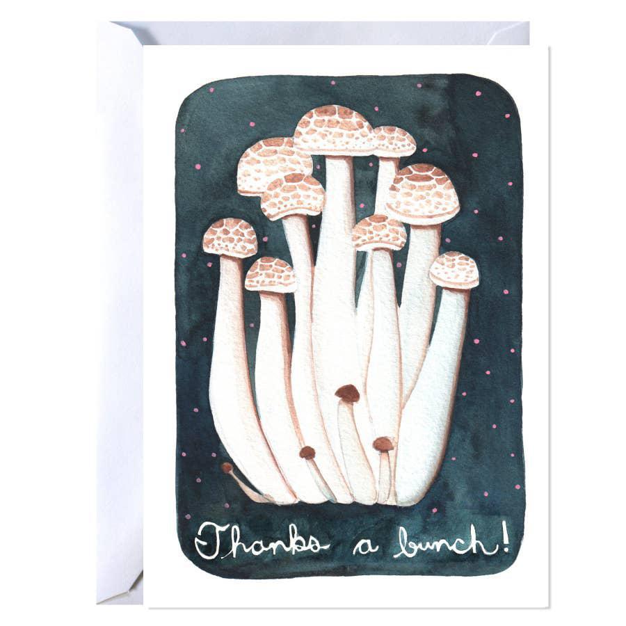 Art Card - Thanks A Bunch Mushroom