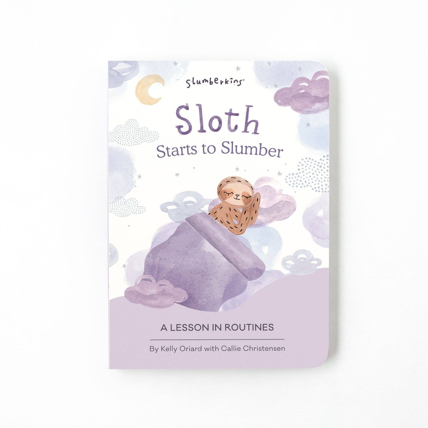 Book (Board) - Sloth Starts to Slumber - A Lesson in Routines