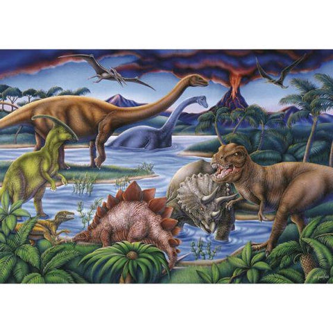Puzzle - Dinosaur Playground (35pc)