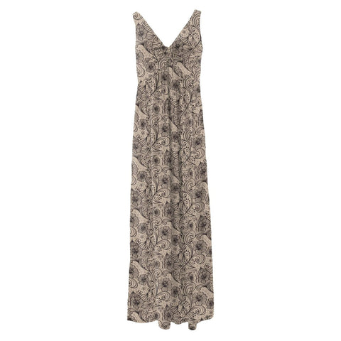 Women's Simple Twist Nightgown - Burlap Lace | KicKee Pants L Women's Simple Twist Nightgown - Burlap Lace | KicKee Pants L
