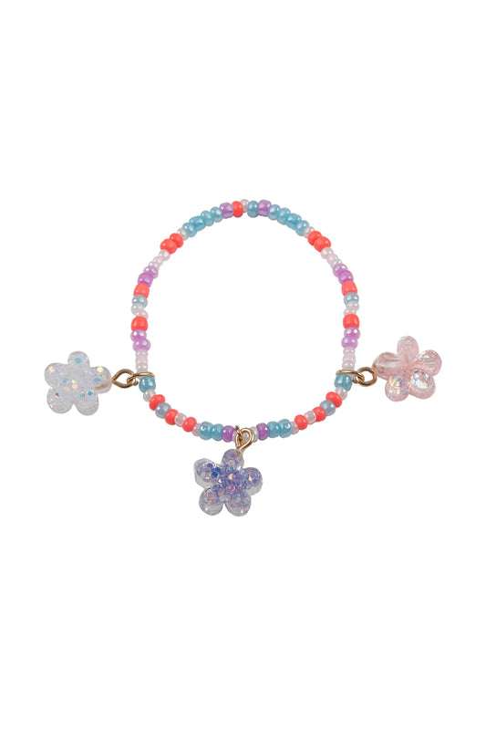 Jewelry (Kids) - Boutique Shimmer Flower Bracelet