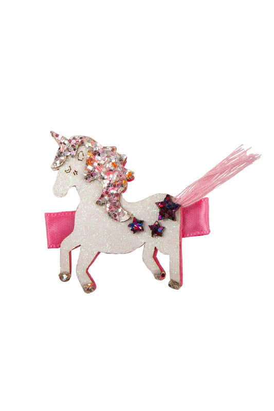 Hair Clip - Boutique Tassy Tail Unicorn