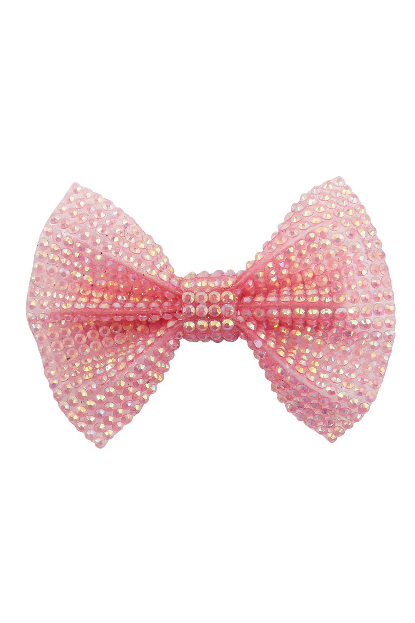Hair Clip - Boutique Gem Bow Pink