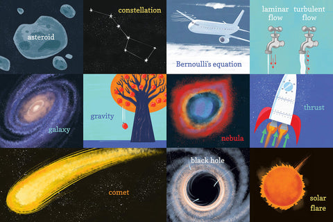 Board Book - 100 First Words for Little Geniuses