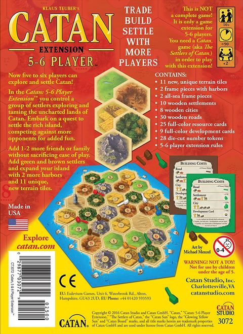 Game - Catan: 5-6 Player Expansion