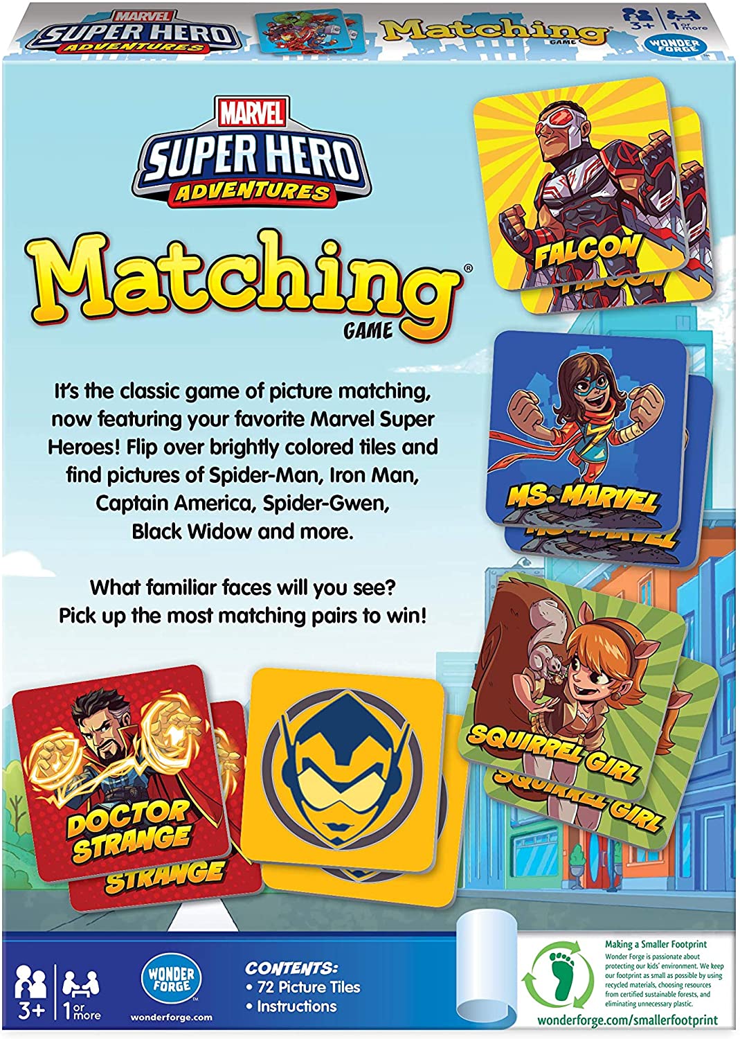 Matching Game - Marvel Super Hero Adventures