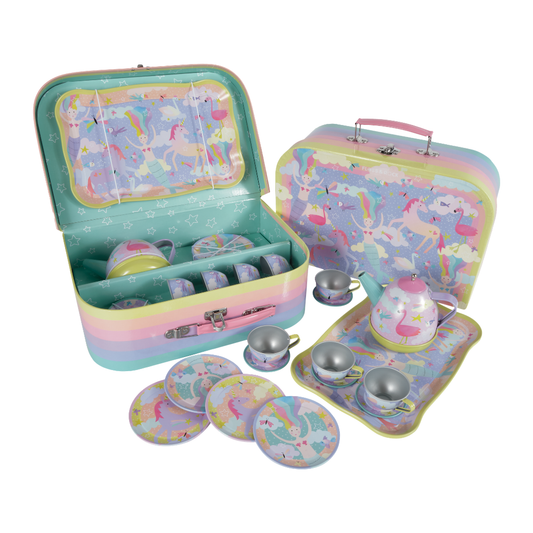 Tea Set (Musical) - Fantasy 15pc Tin