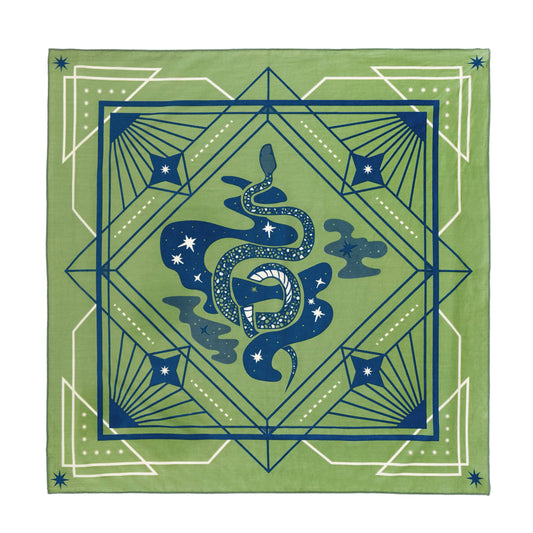 Bandana (Organic Cotton) - Snake Nebula Print