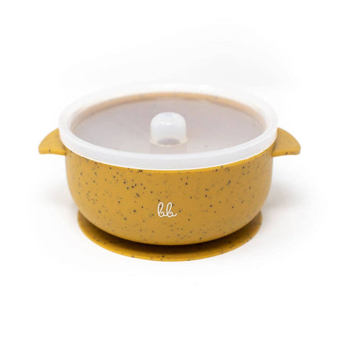 Silicone Bowl - Oak Bull Speckled