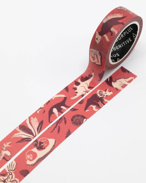 Washi Tape - Retro Dinosaur