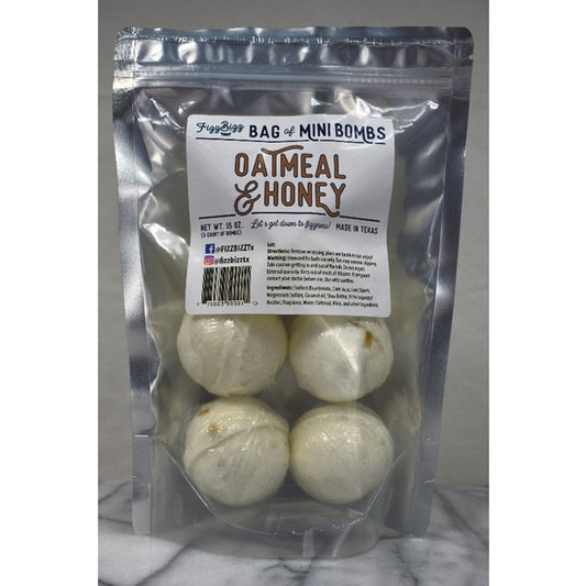 Bath Bomb Set - Oatmeal & Honey