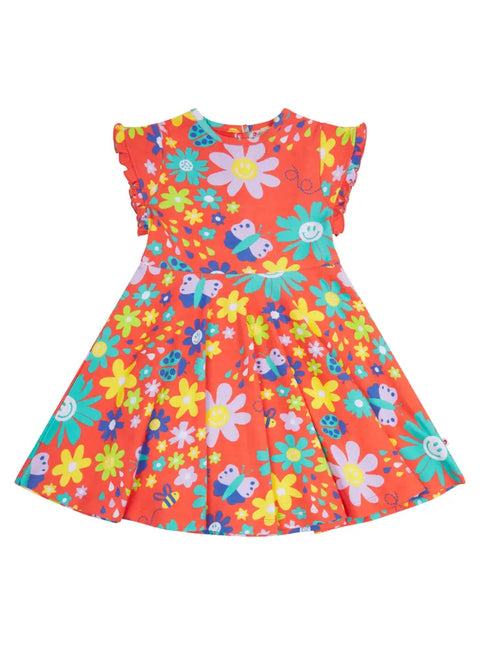 Skater Dress (Short Sleeve) - Flower Power