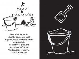 Scratch & Sketch - At The Beach