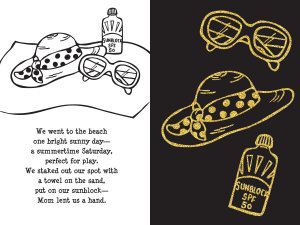 Scratch & Sketch - At The Beach