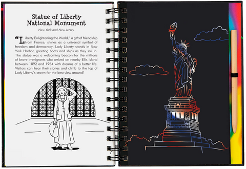 Scratch & Sketch - National Parks & Landmarks