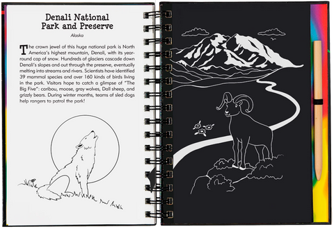 Scratch & Sketch - National Parks & Landmarks