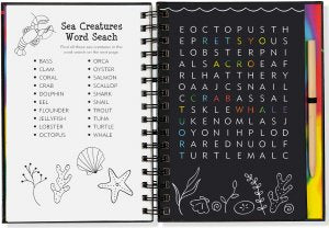 Scratch & Sketch  - Games & Puzzles: Ocean World