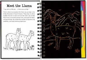 Scratch & Sketch  - Llamas And Friends