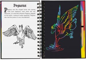Scratch & Sketch - Dragons & Mythical Creatures