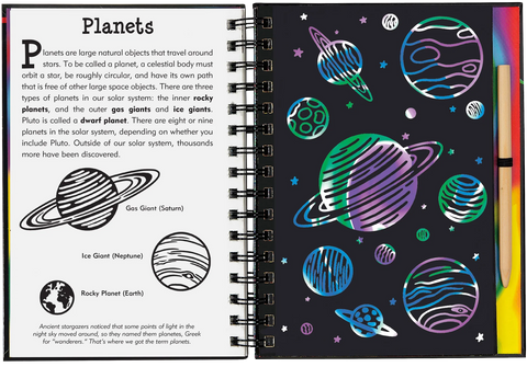 Scratch & Sketch - Outer Space