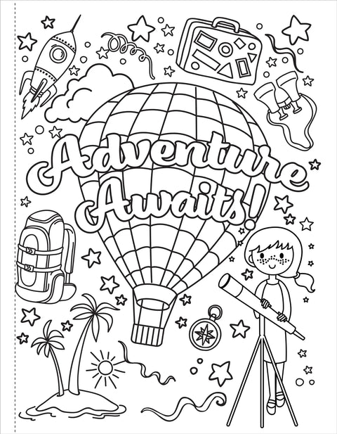 Coloring Book - Brave, Strong, Smart: That's Me!