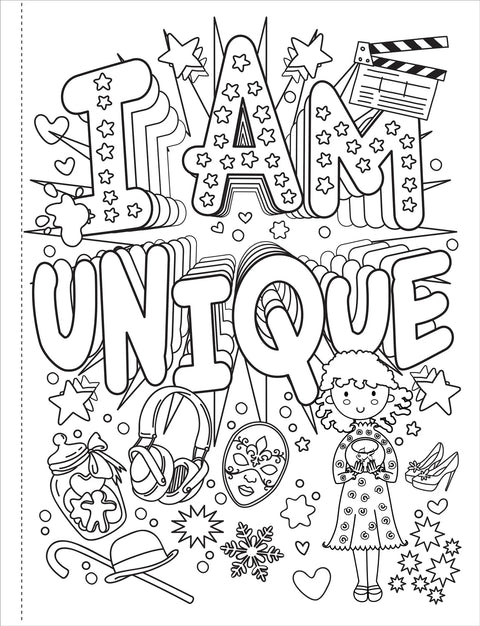 Coloring Book - Brave, Strong, Smart: That's Me!