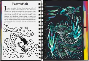 Scratch & Sketch - Coral Reefs