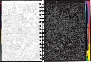 Scratch & Sketch - Extreme! Fantasy Art