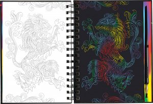 Scratch & Sketch - Extreme! Fantasy Art