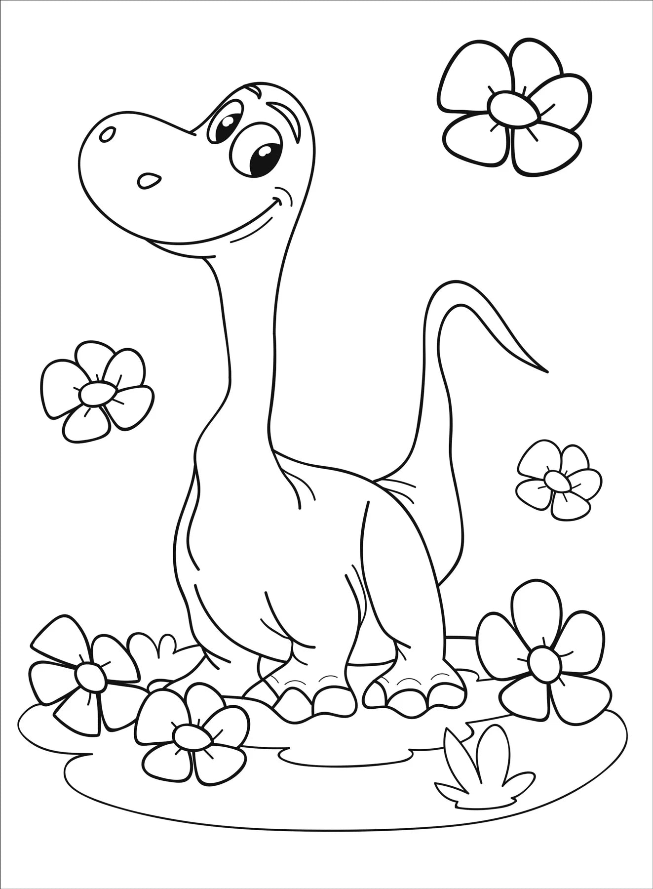 Coloring Book - Dinosaurs