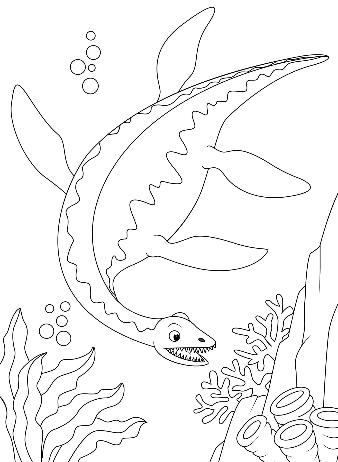 Coloring Book - Dinosaurs