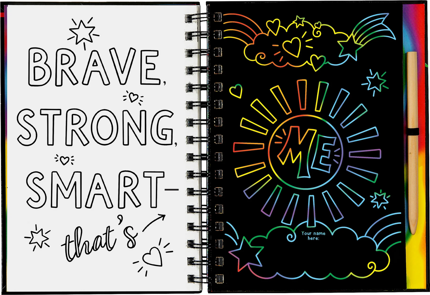 Scratch & Sketch - Brave, Strong, Smart: That's Me!