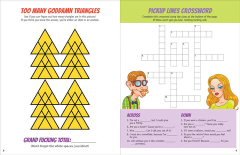 Adult Activity Book - It's All F*cking Fun & Games