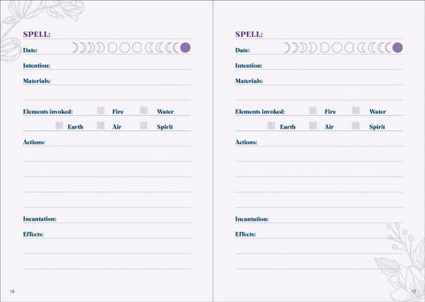 Journal - Spellcaster's Logbook