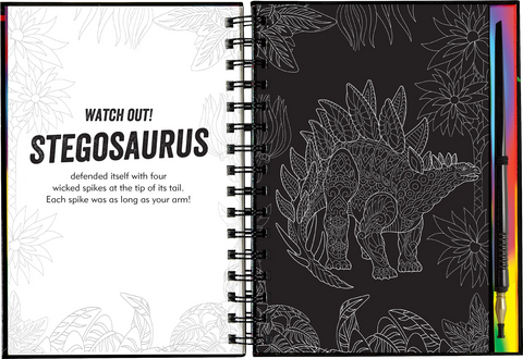 Scratch & Sketch - Extreme! Dinosaurs