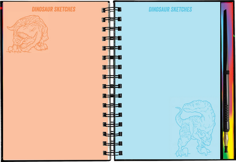 Scratch & Sketch - Extreme! Dinosaurs