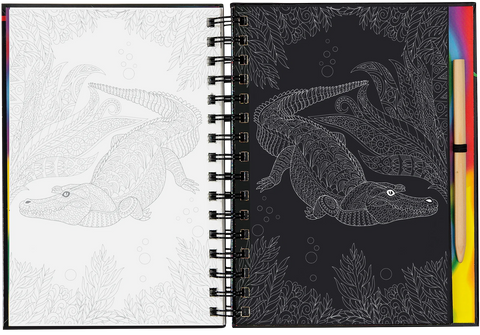 Scratch & Sketch - Extreme! Animals