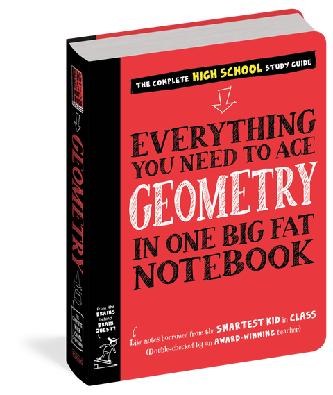 Book (Paperback) - Everything You Need to Ace Geometry in One Big Fat Notebook: The Complete High School Study Guide