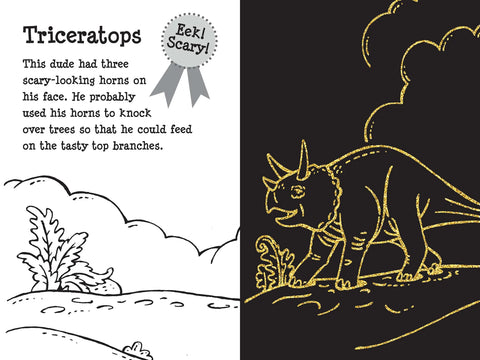 Scratch & Sketch - Dino Dudes