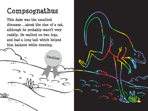 Scratch & Sketch - Dino Dudes